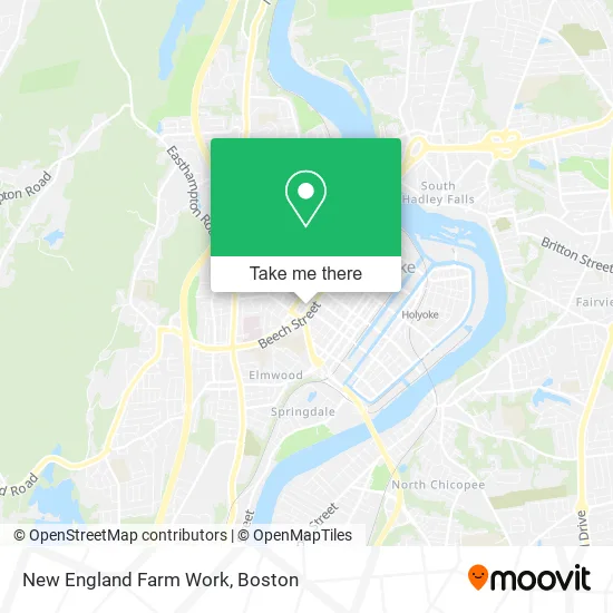 New England Farm Work map