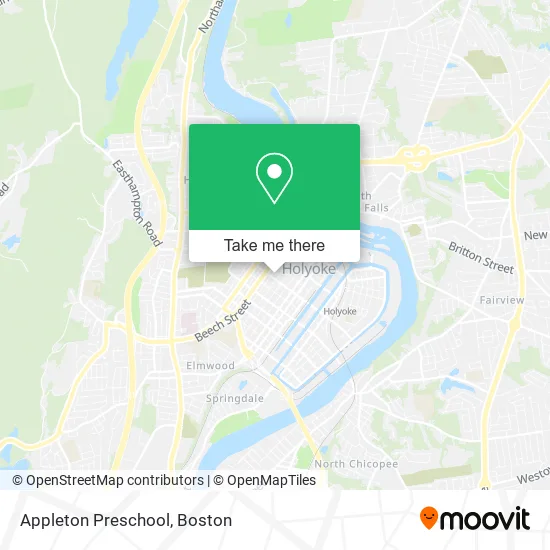 Appleton Preschool map