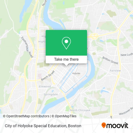 City of Holyoke Special Education map