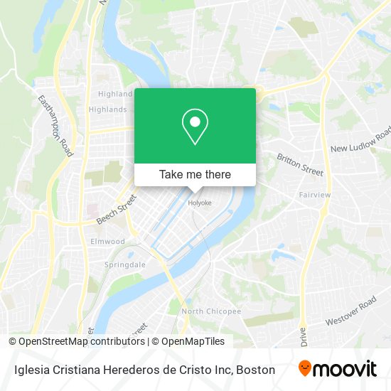 Mapa de Iglesia Cristiana Herederos de Cristo Inc