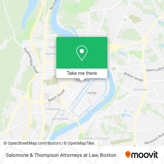 Salomone & Thompson Attorneys at Law map