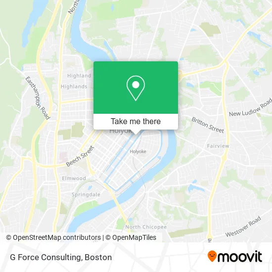 G Force Consulting map