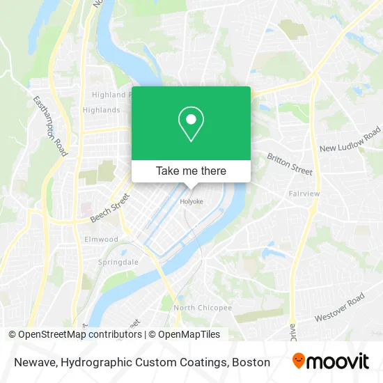 Mapa de Newave, Hydrographic Custom Coatings