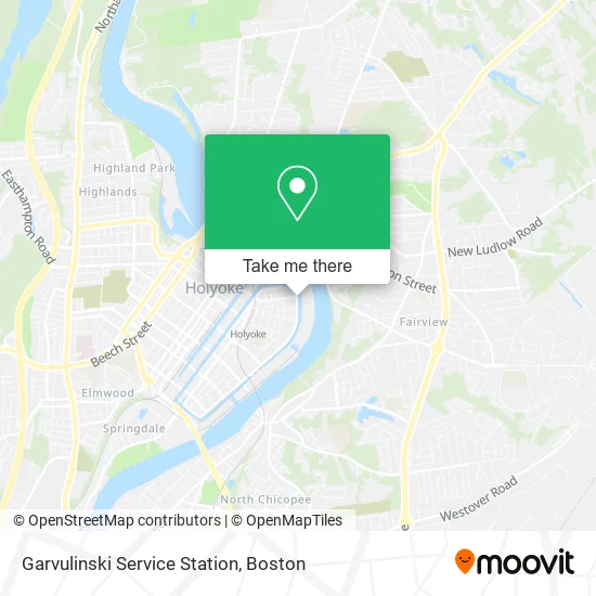 Garvulinski Service Station map