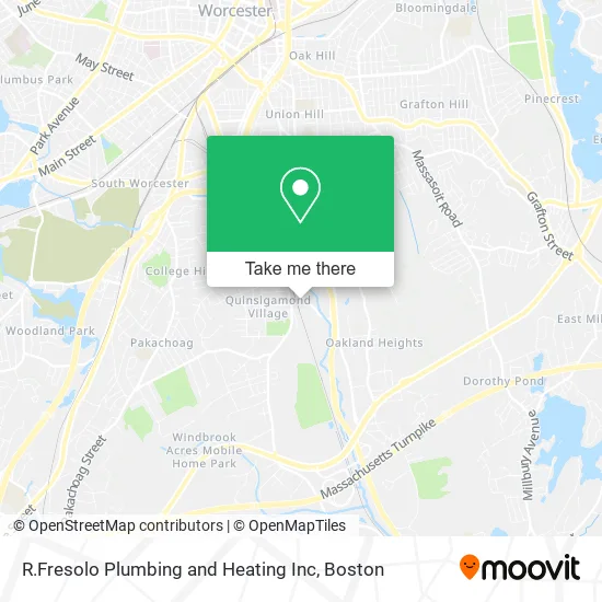 R.Fresolo Plumbing and Heating Inc map