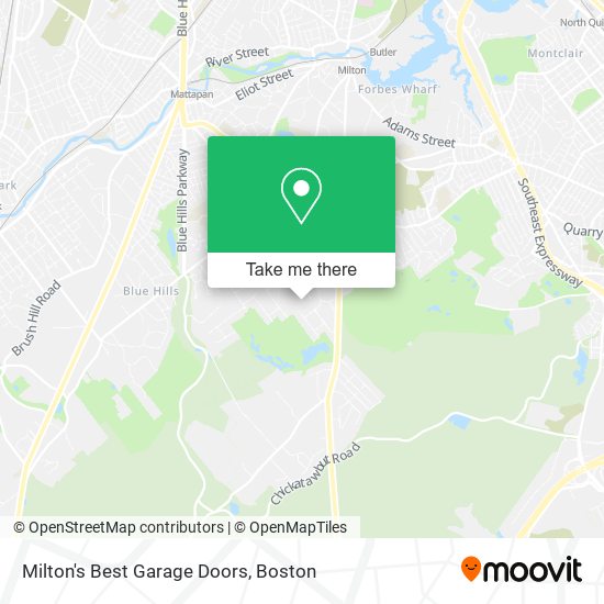 Mapa de Milton's Best Garage Doors