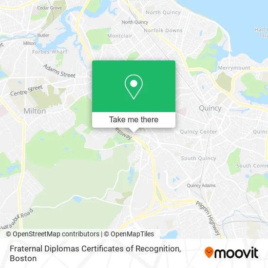 Fraternal Diplomas Certificates of Recognition map