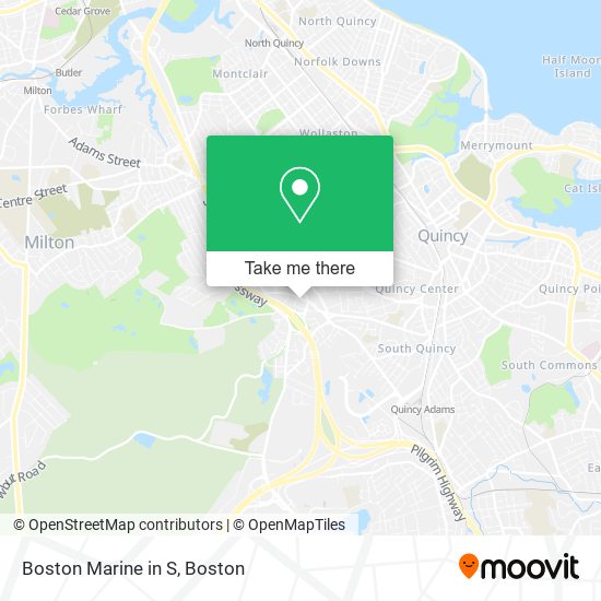 Boston Marine in S map