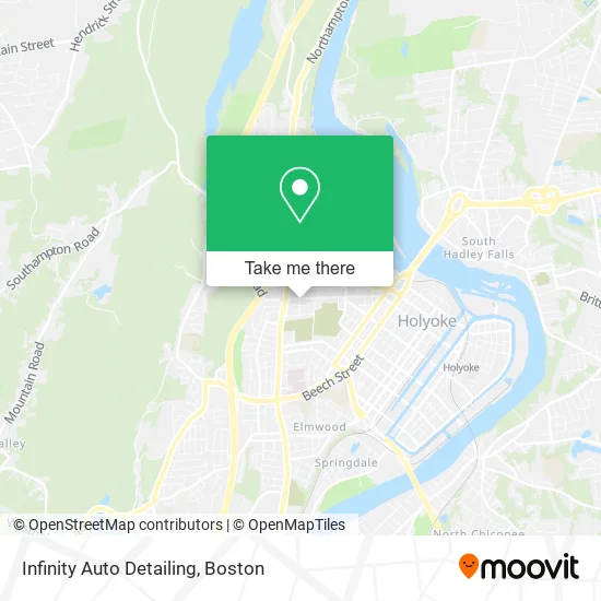Mapa de Infinity Auto Detailing