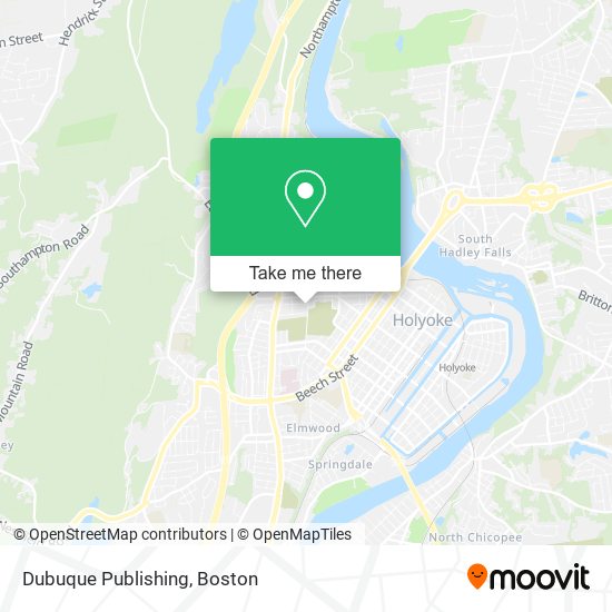 Mapa de Dubuque Publishing