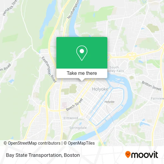 Bay State Transportation map