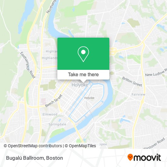 Bugalú Ballroom map