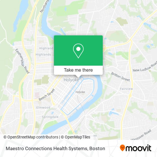 Mapa de Maestro Connections Health Systems