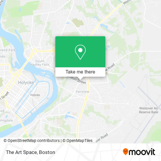 The Art Space map