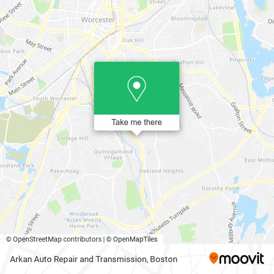 Arkan Auto Repair and Transmission map