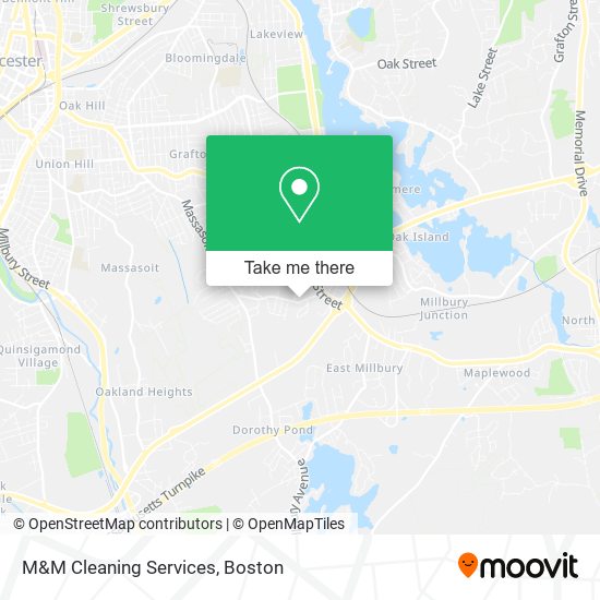 M&M Cleaning Services map