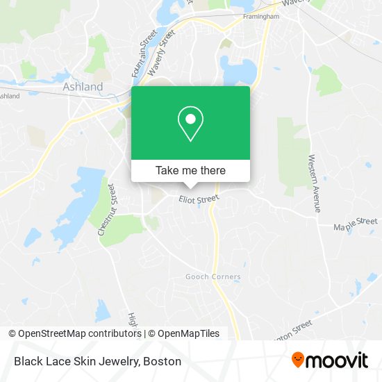Black Lace Skin Jewelry map
