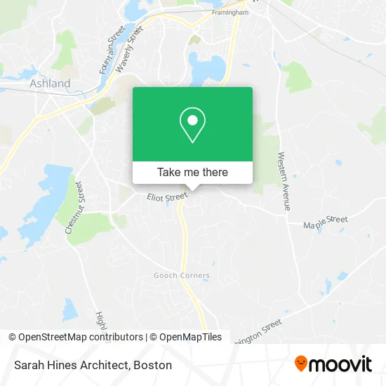 Mapa de Sarah Hines Architect