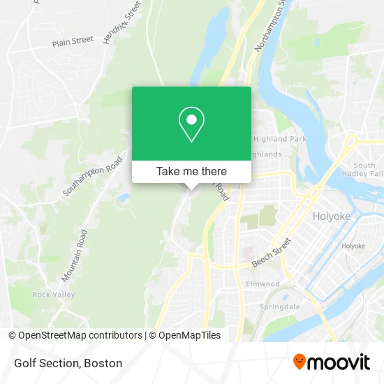 Mapa de Golf Section