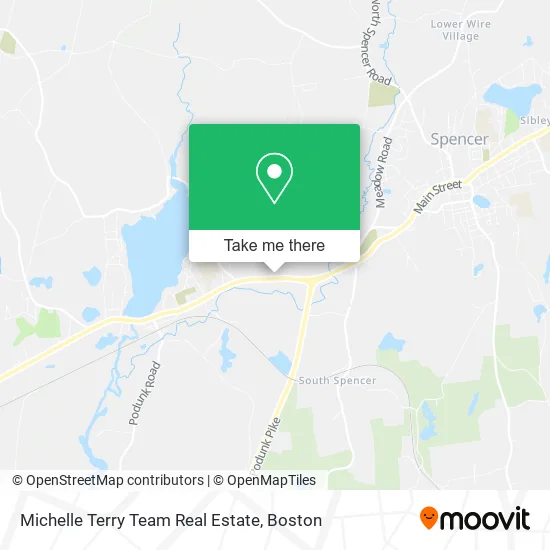 Michelle Terry Team Real Estate map