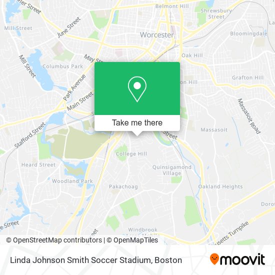 Linda Johnson Smith Soccer Stadium map