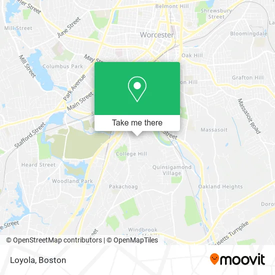 Loyola map