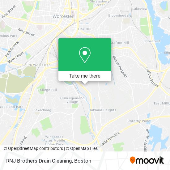 RNJ Brothers Drain Cleaning map