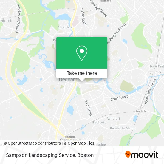Mapa de Sampson Landscaping Service