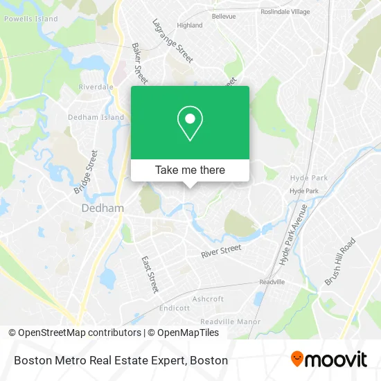 Boston Metro Real Estate Expert map