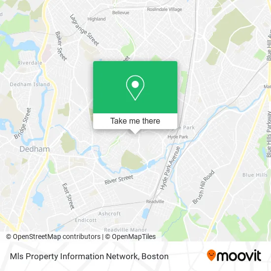 Mls Property Information Network map