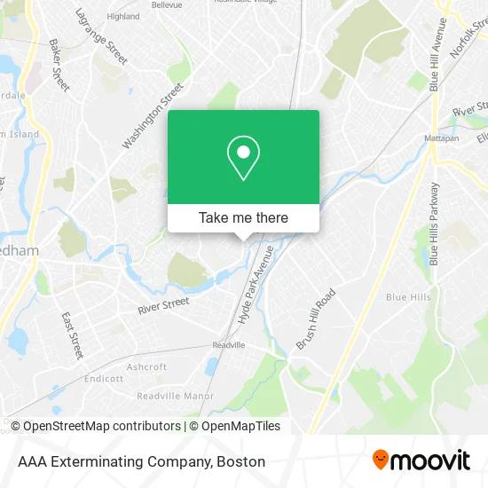 AAA Exterminating Company map