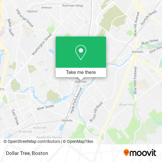 Dollar Tree map