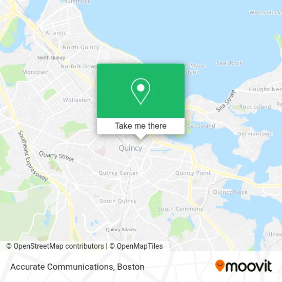 Accurate Communications map