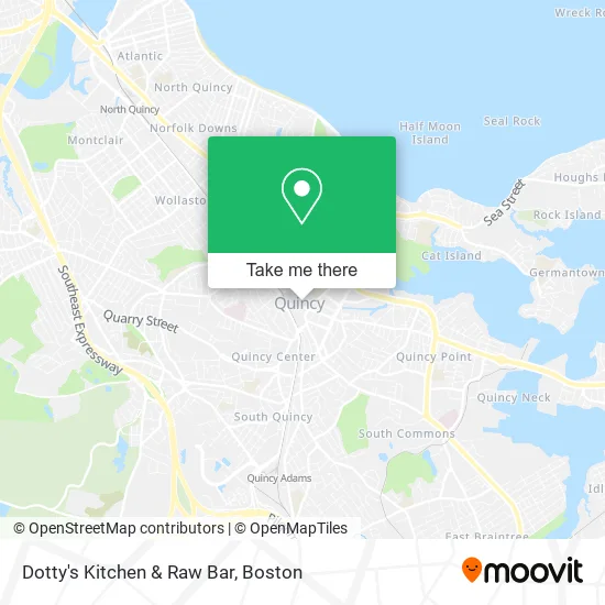 Dotty's Kitchen & Raw Bar map