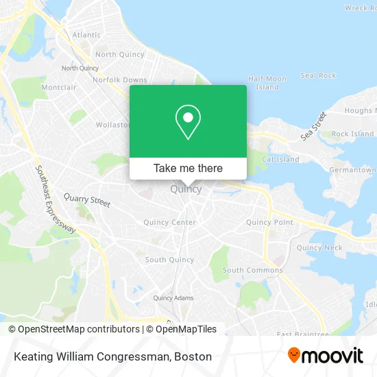 Keating William Congressman map
