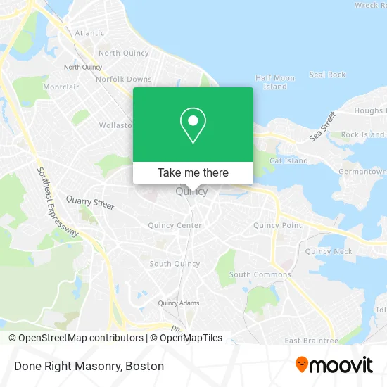 Mapa de Done Right Masonry