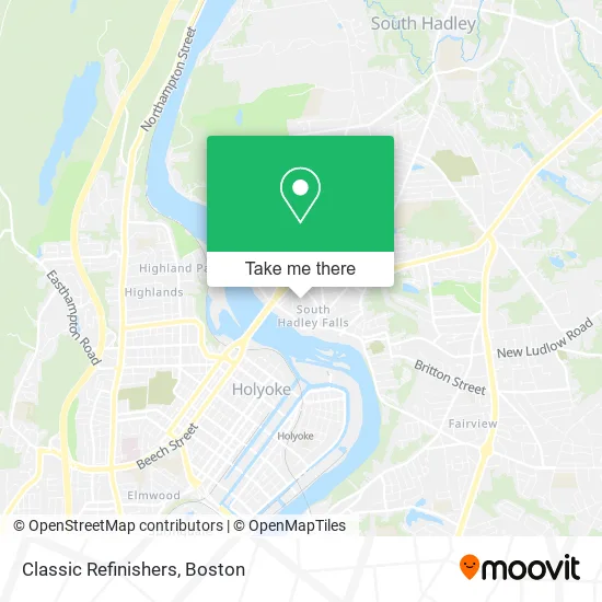 Mapa de Classic Refinishers