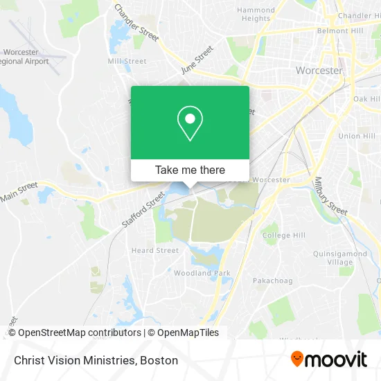Mapa de Christ Vision Ministries
