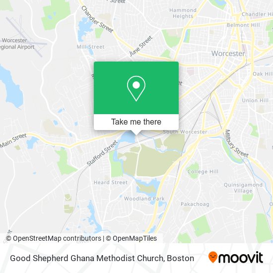 Good Shepherd Ghana Methodist Church map