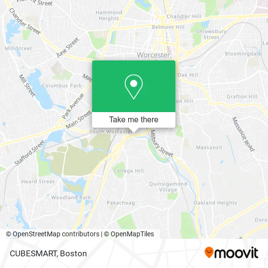 CUBESMART map