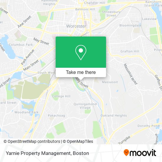 Yarnie Property Management map
