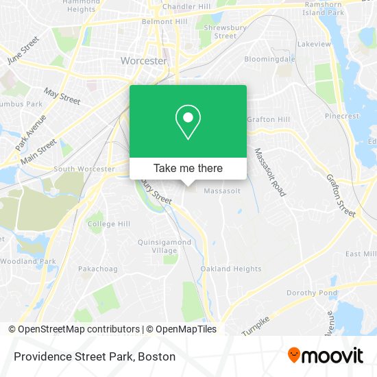 Providence Street Park map