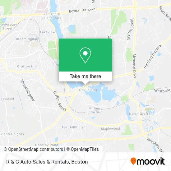 R & G Auto Sales & Rentals map