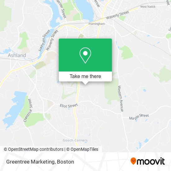 Mapa de Greentree Marketing