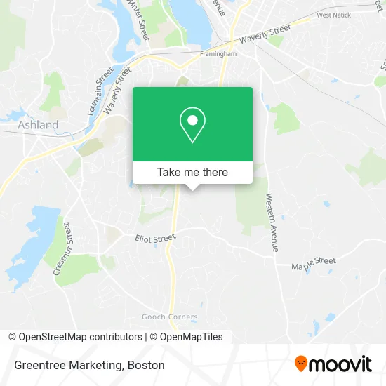 Greentree Marketing map
