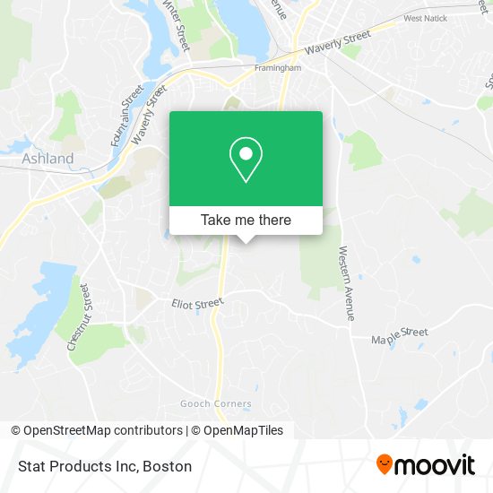 Stat Products Inc map