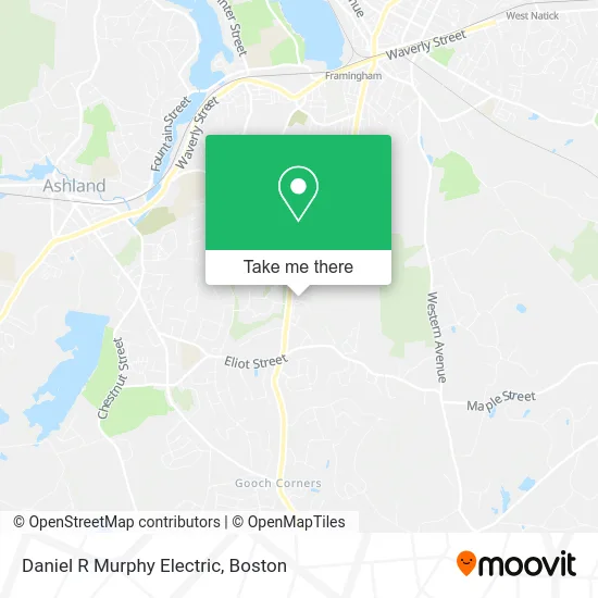 Daniel R Murphy Electric map