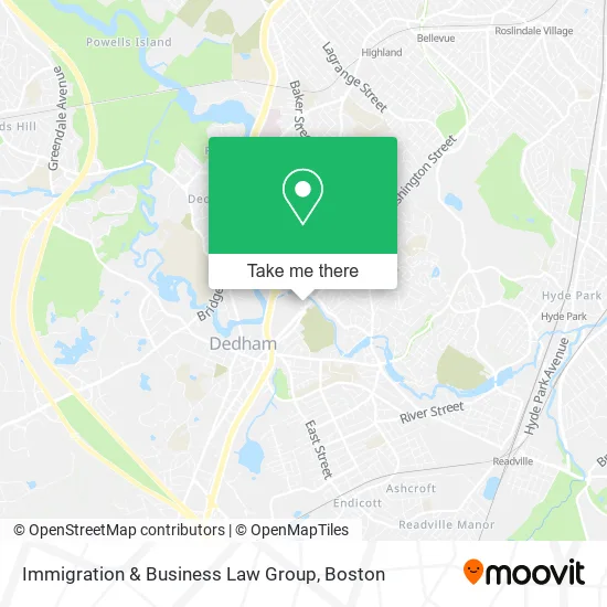 Mapa de Immigration & Business Law Group