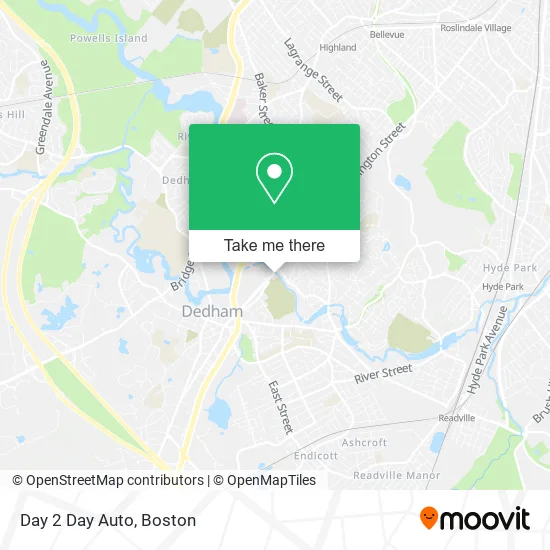 Mapa de Day 2 Day Auto