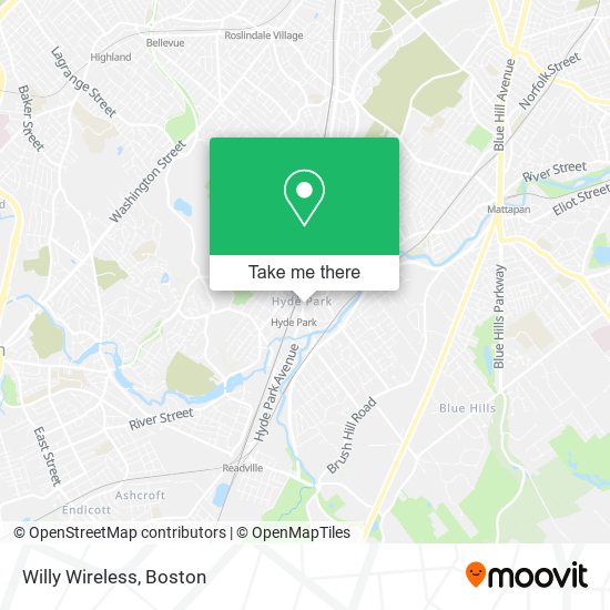 Willy Wireless map